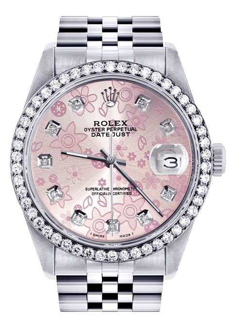 diamond pink rolex|Rolex datejust 36 pink.